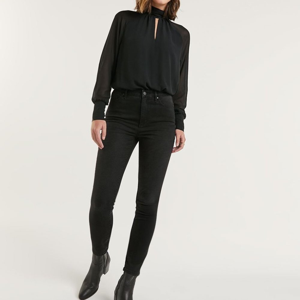 Willow and Thread black pants skinny jeans